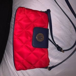 Red & blue tommy bag